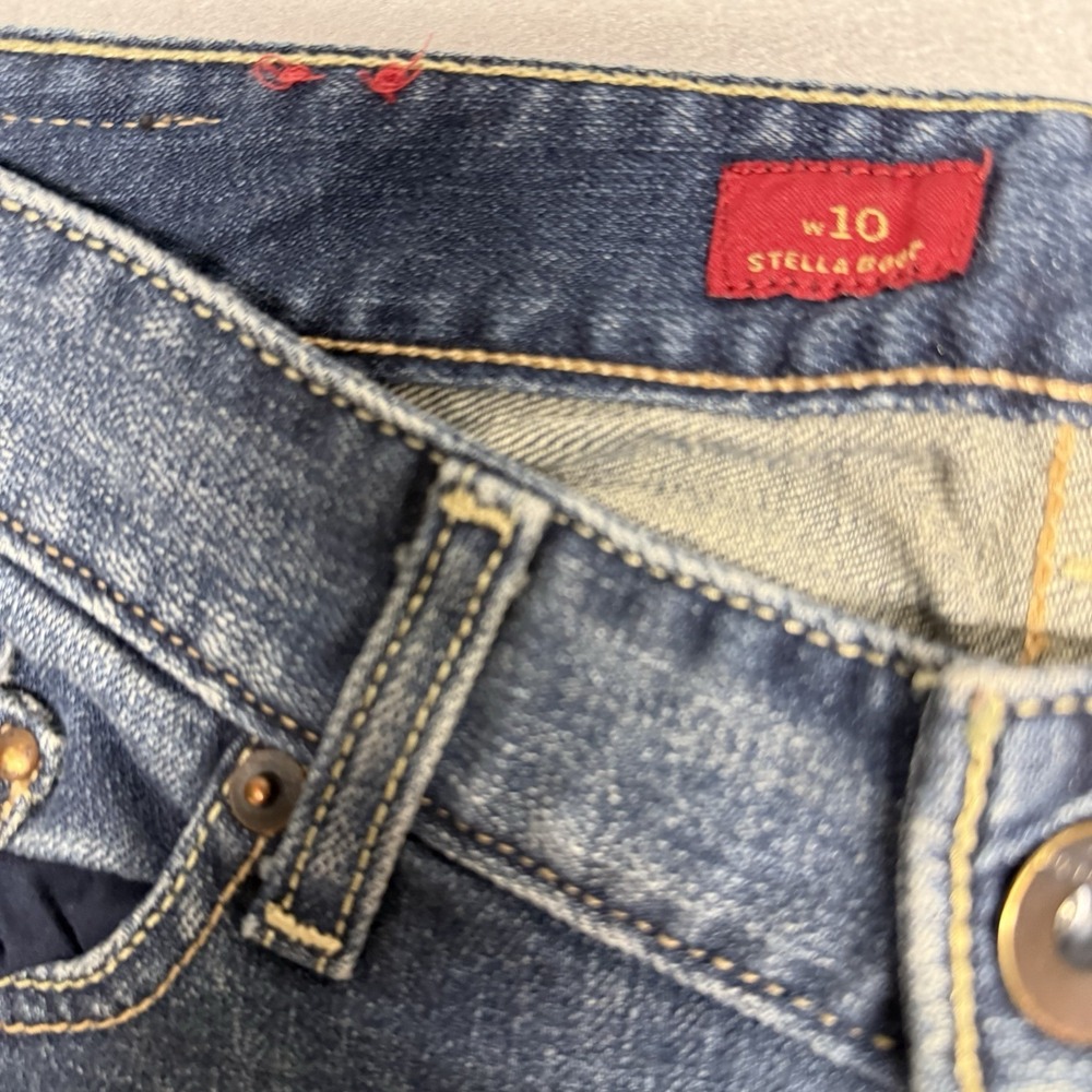 X2 W10 Stella Boot Jeans Express Womens Size 0S Med Wash Blue Denim 2007 Date - Picture 3 of 8